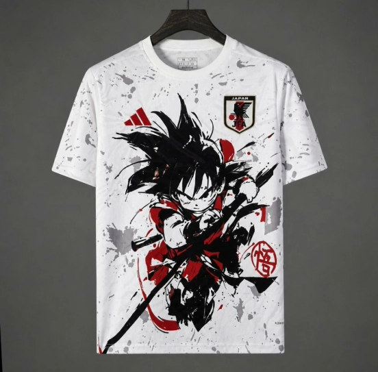 2026 Japan x Dragon Ball White Special Edition Jersey