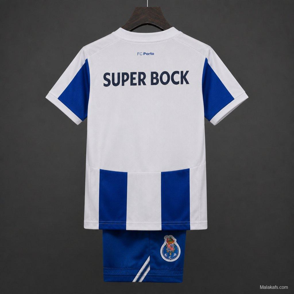 26/27 Kids Porto Home Jersey
