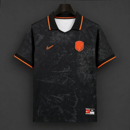 2026 Netherlands Energy Black  Jersey
