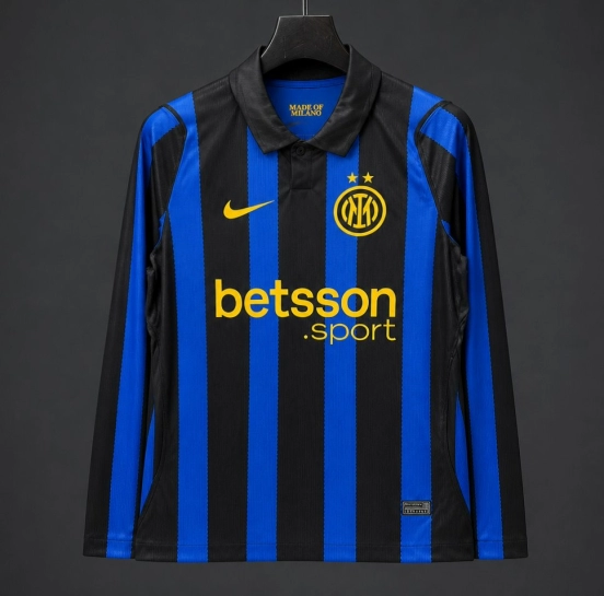 26/27 Inter Milan Home Long Sleeve  Jersey