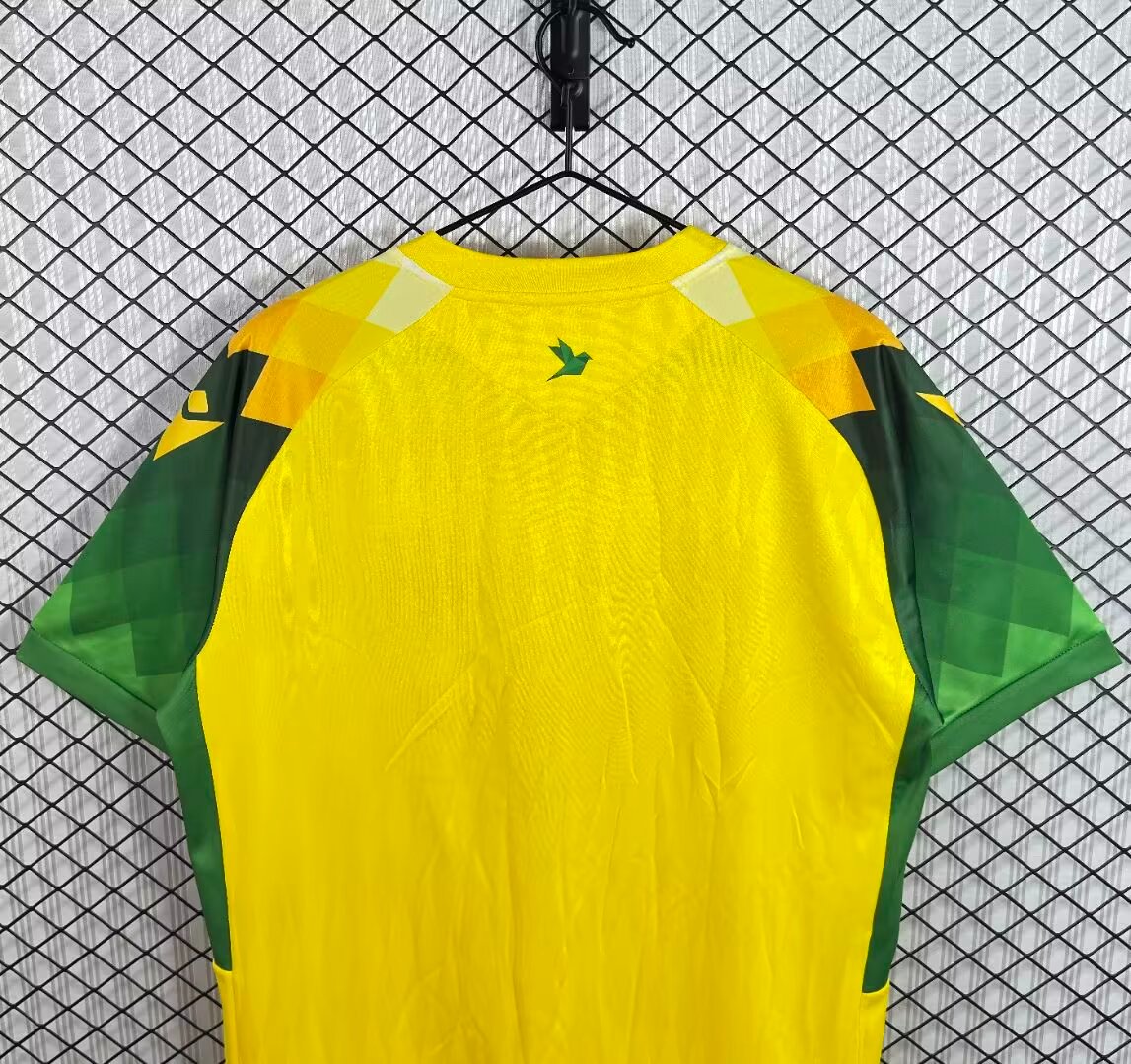 26/27 FC Nantes Yellow & Green Home Jersey