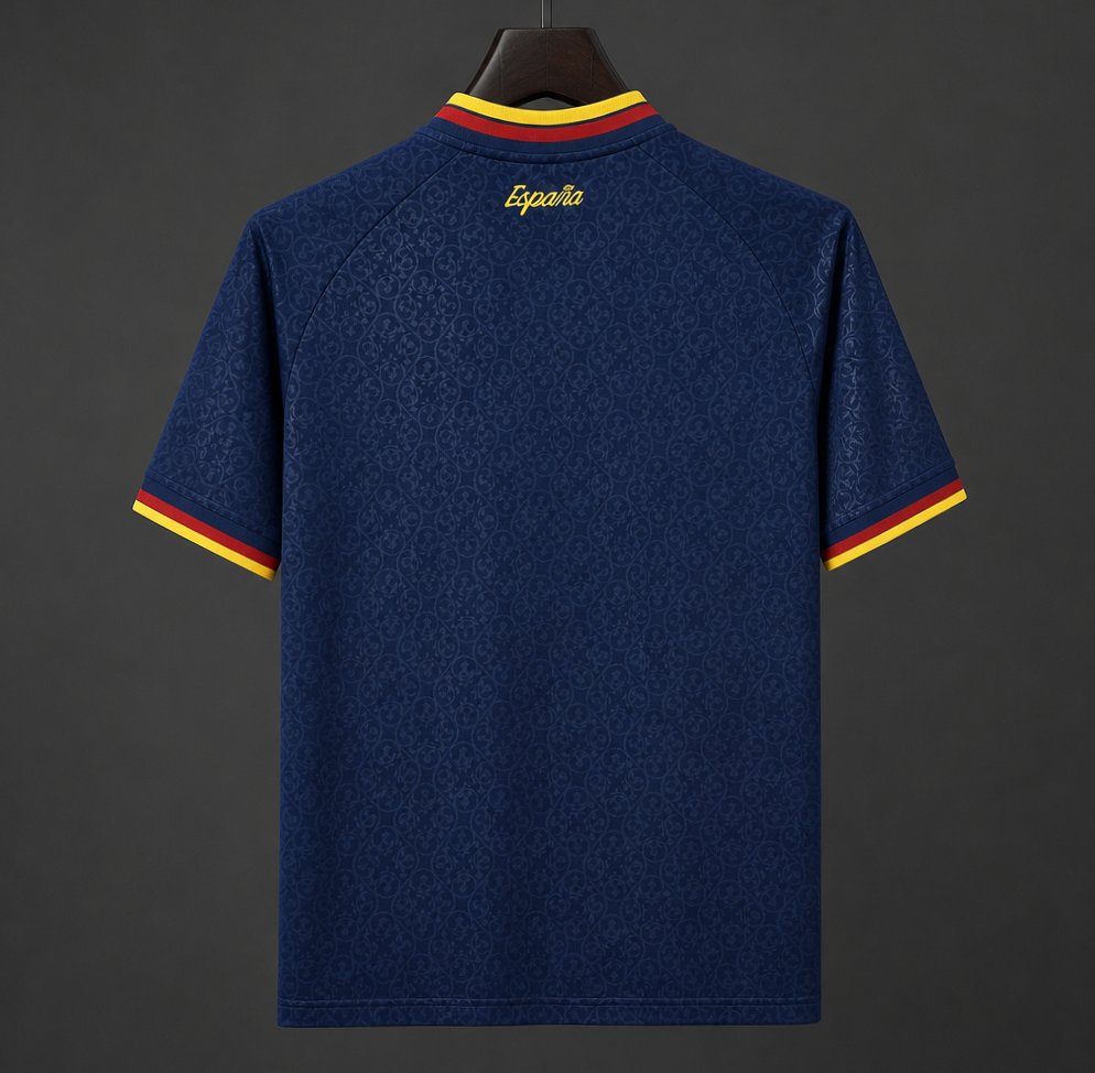 2 Star 2026 Spain Blue Special Jersey