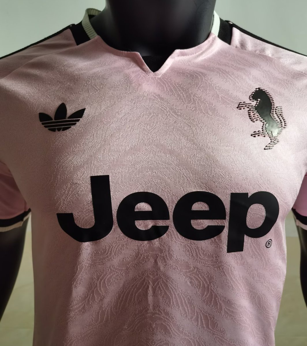 Player Version 26/27 Juventus Away Pink Jersey