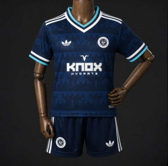 Kids 26/27 CF Montréal Navy Blue Away Jersey Kit