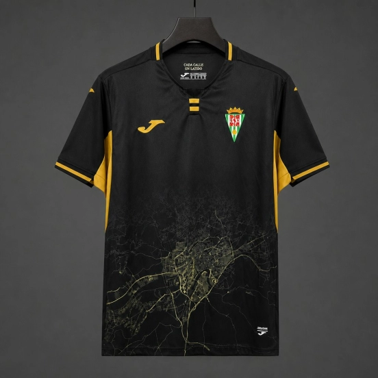 26/27 Cordoba CF Away Black Jersey