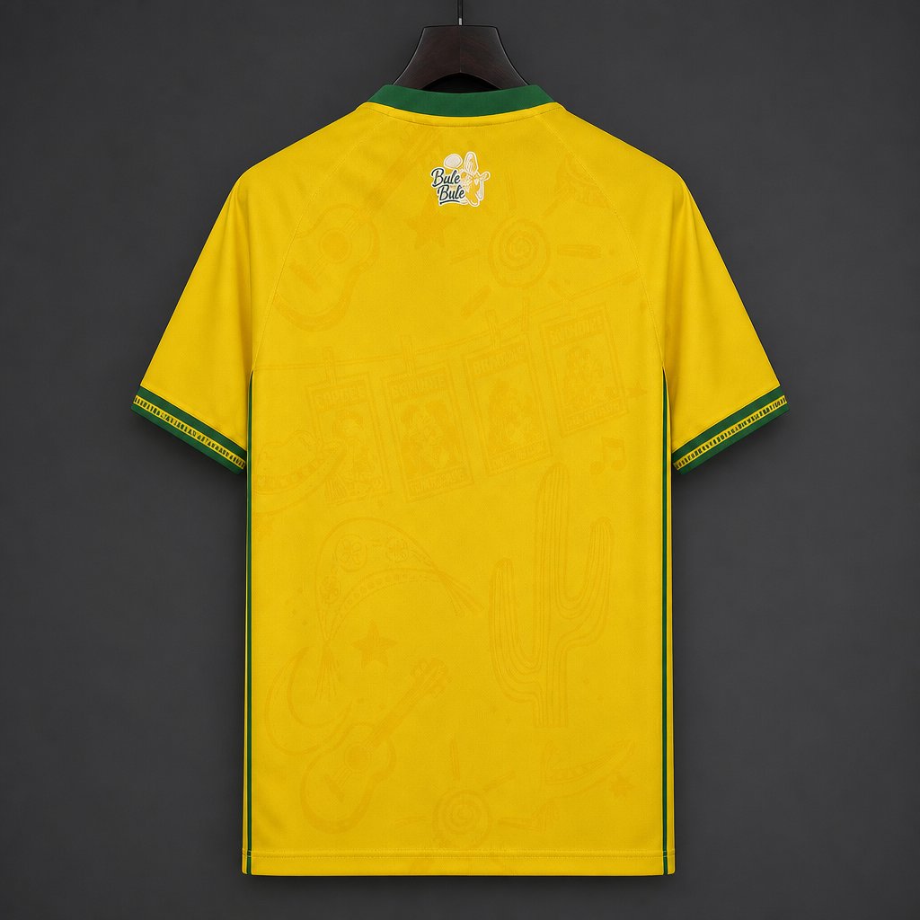 26/27 Esporte Clube Bahia Yellow & Green World Cup Commemorative Special Edition Jersey