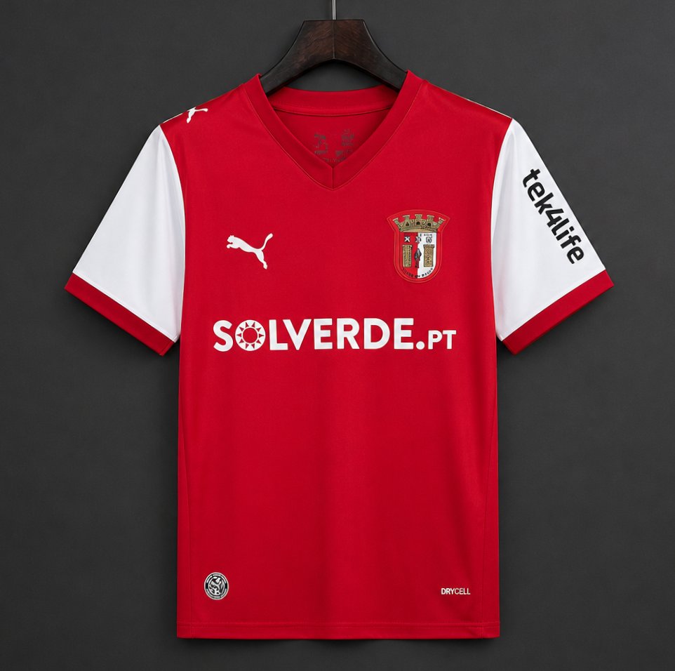 26/27 Braga Home Jersey