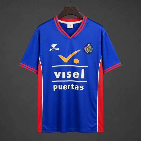 Retro 99/00 Getafe CF Home Blue Jersey