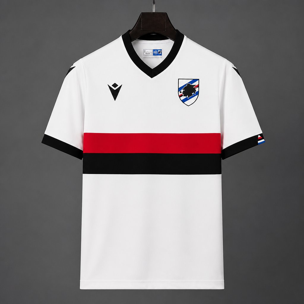 26/27 Sampdoria Away White Jersey