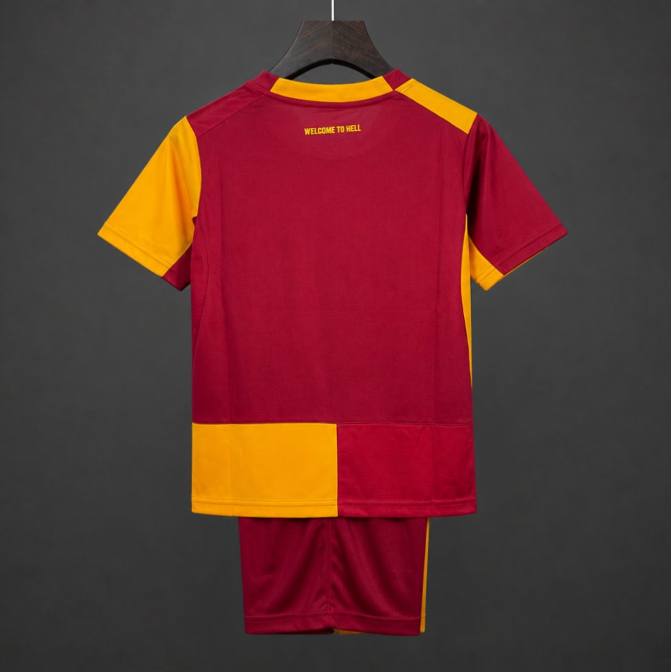 26/27 Kids Galatasaray Home Red Yellow Kits Jersey