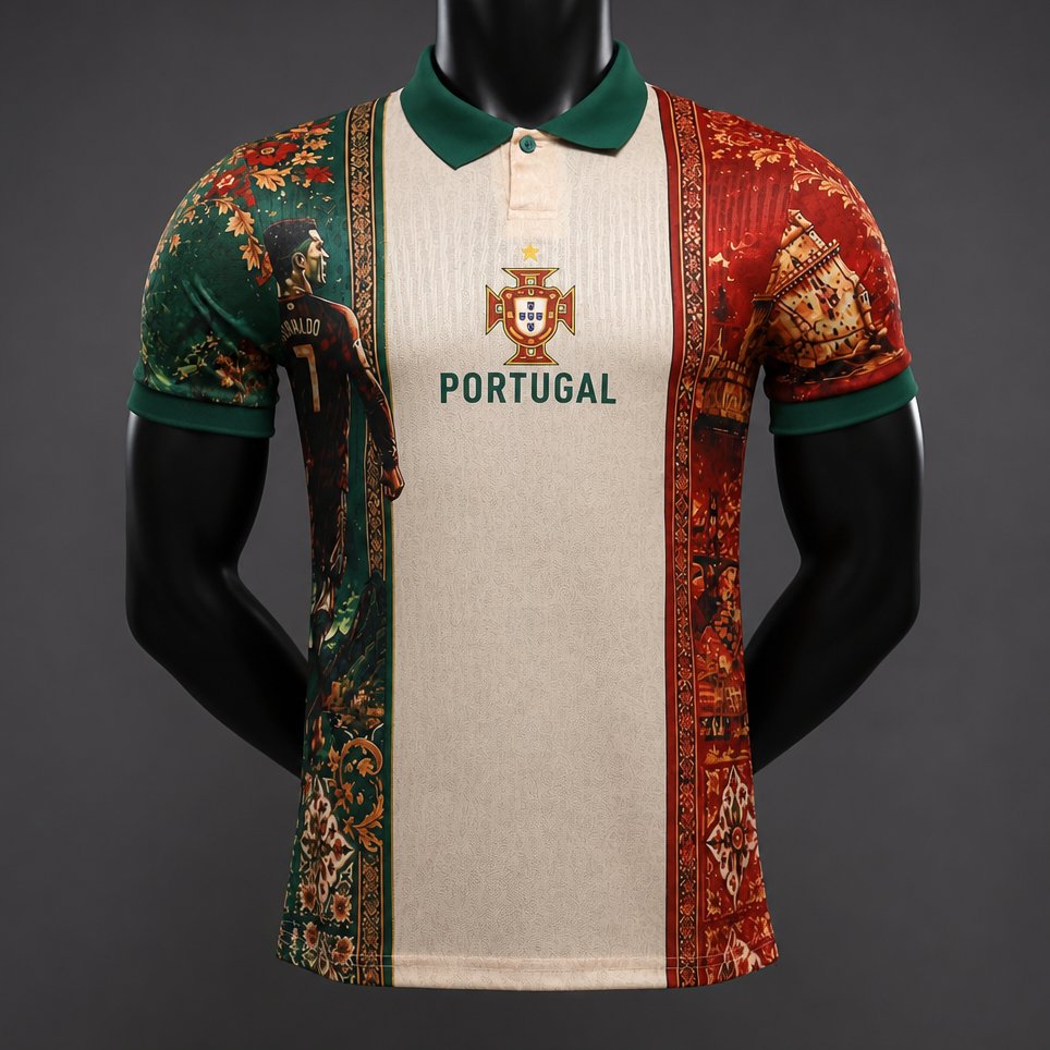 Player Version 2026 Portugal Special Edition Beige Jersey