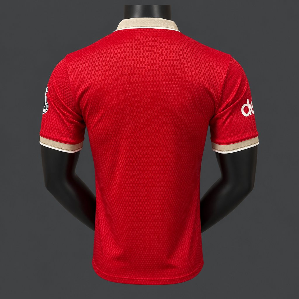 Player Version 26/27 Arsenal Home Red/Yellow POLO Jersey