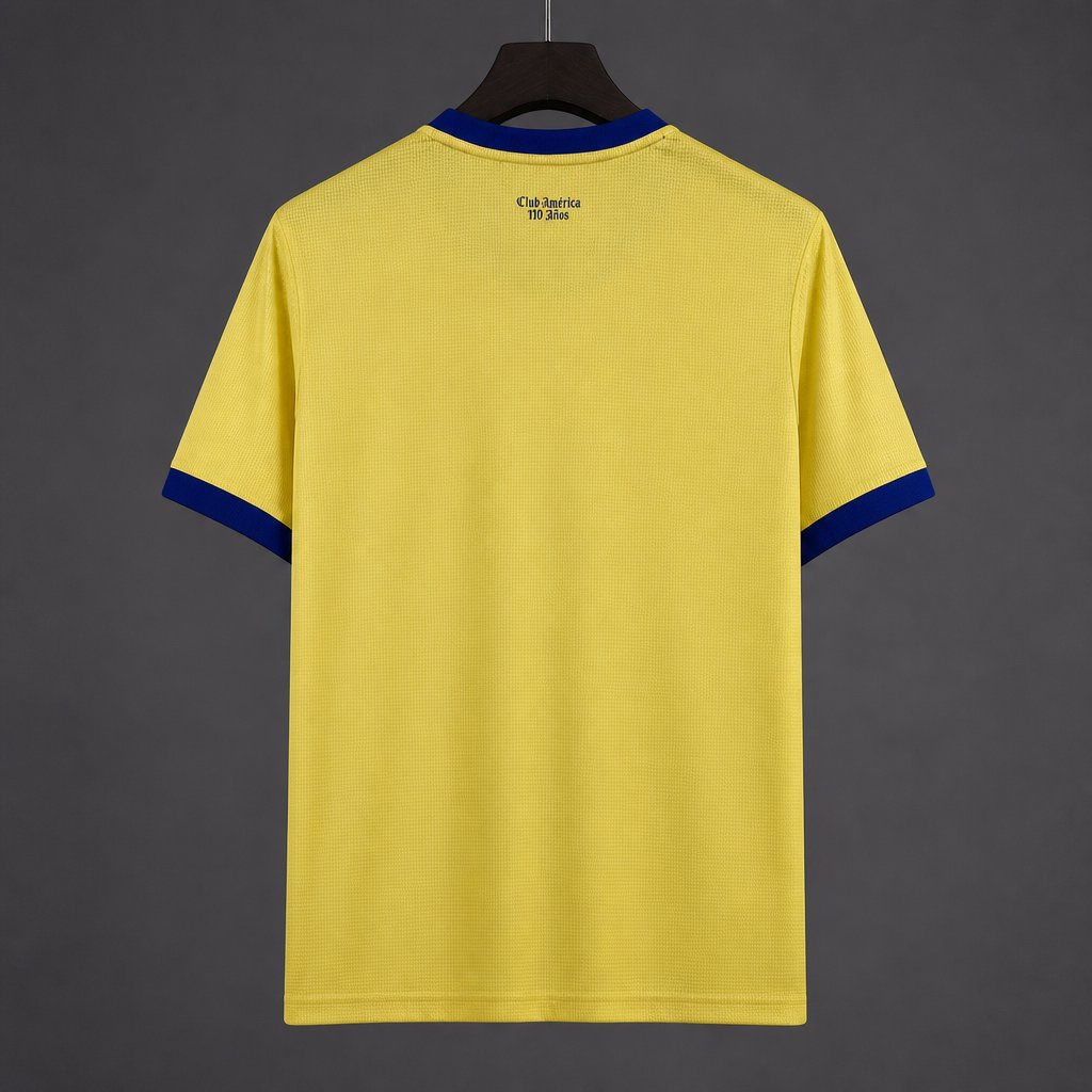 26/27 Club América Yellow with Blue Trim Originals Home Jersey