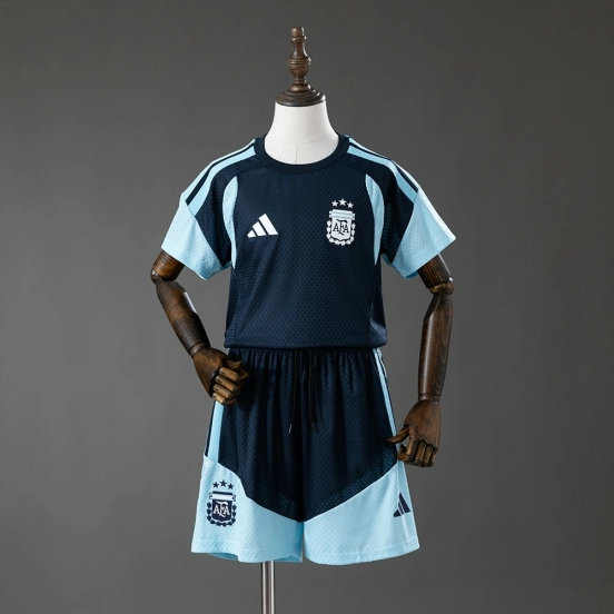 Argentina 2026 Player Version Training Blue Kids Kit