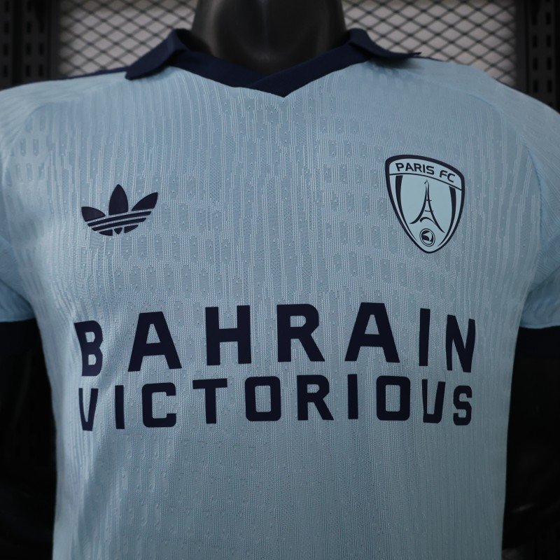 Player Version 26/27 Paris FC Away Light Blue Jersey