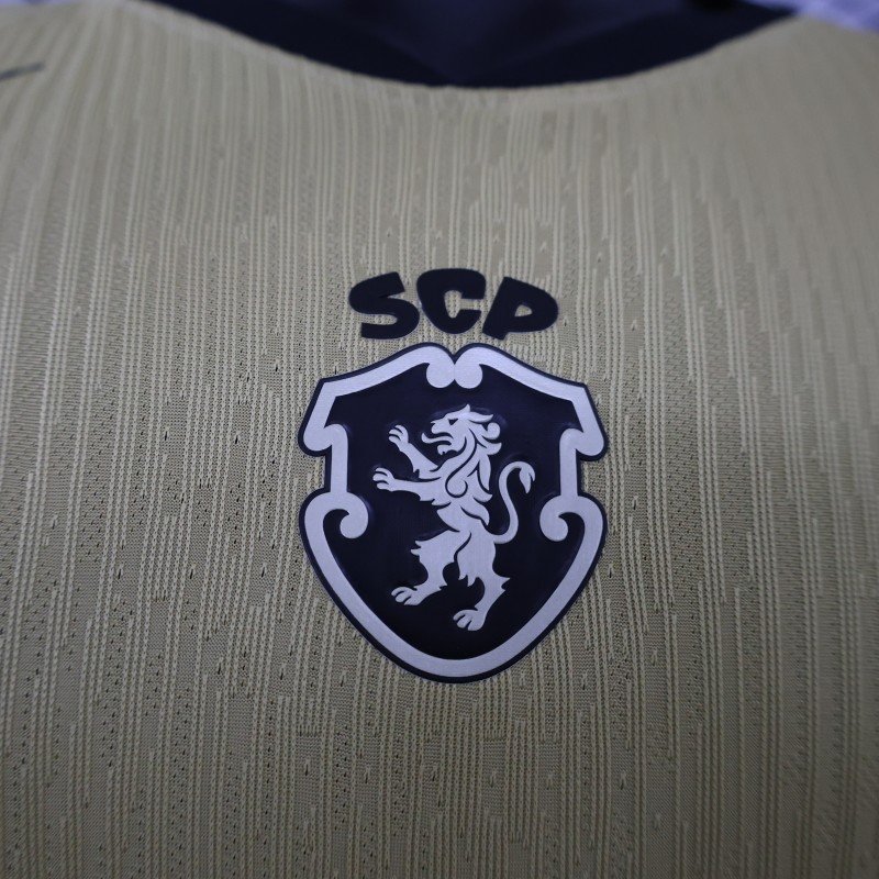 Player Version 26/27 Sporting CP Away Gold Jersey