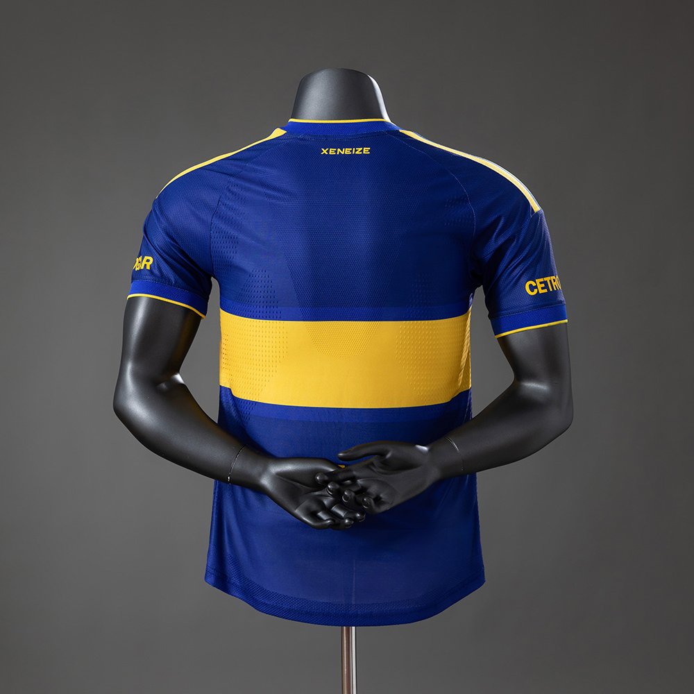 Player Version 26/27 Boca Juniors Home Blue and Yellow Horizontal Band Jersey