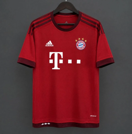 Retro 15/16 Bayern Munich Home Jersey