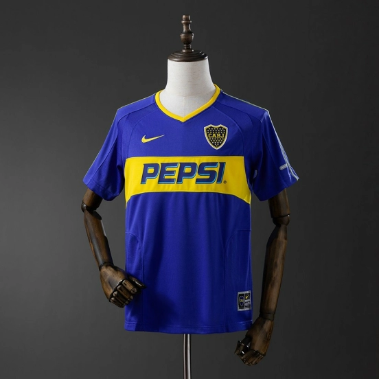 Retro Boca Juniors 03/04 home Soccer Jersey