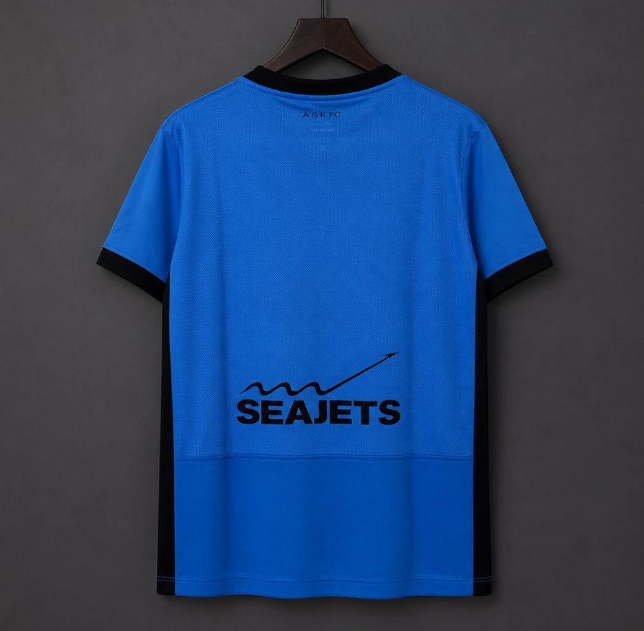 26/27 AEK Athens Third Blue Jesrey