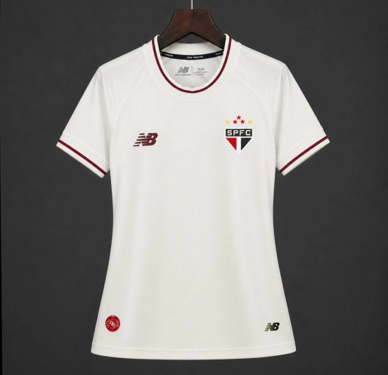 2026 Women Sao Paulo Third White Jersey