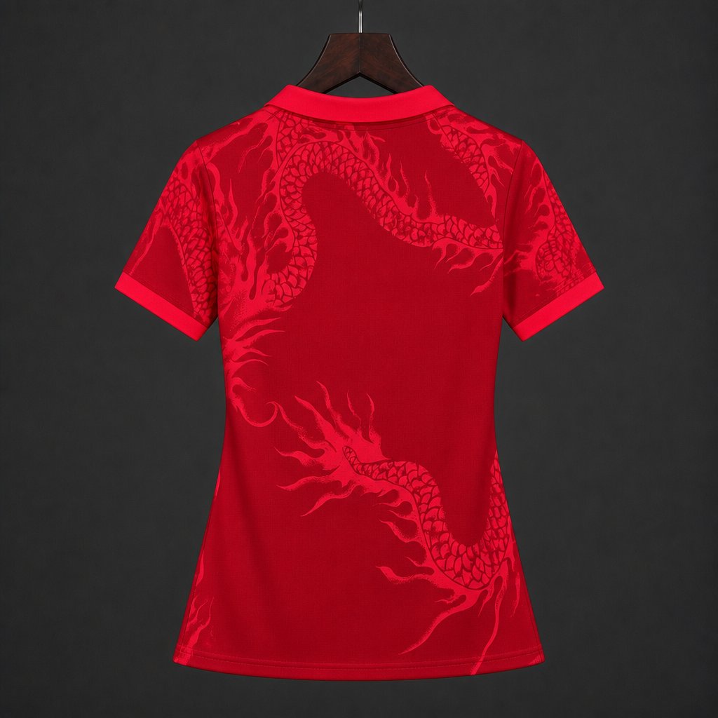 2026  Women  Sport Club Internacional Third Red Jersey