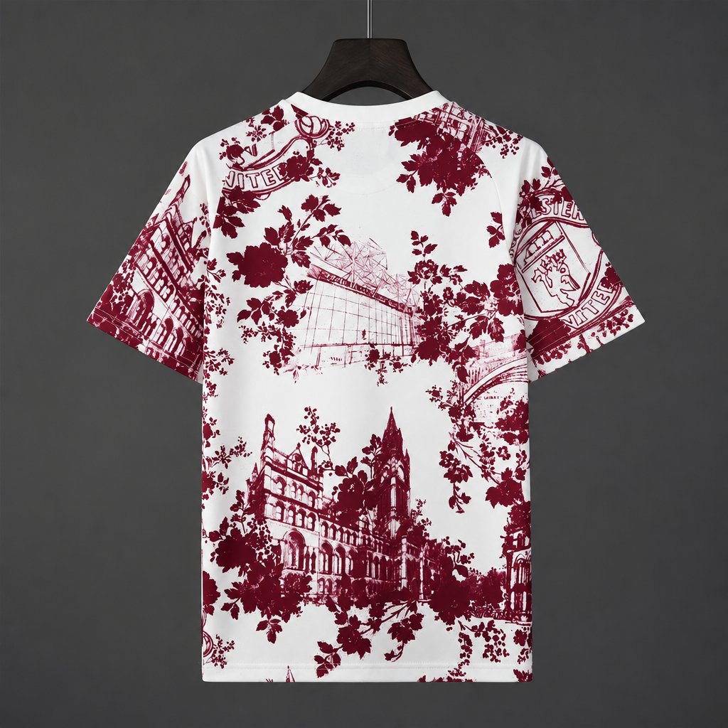 26/27 Manchester United Training Floral White Jersey