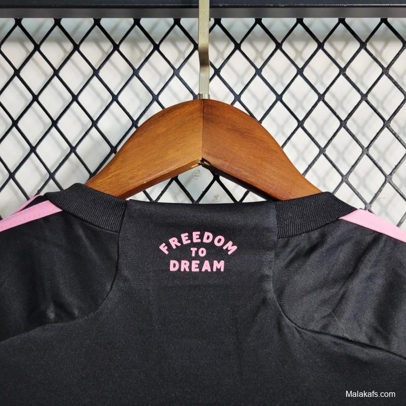 22-23 Women Inter Miami Away Black Jersey